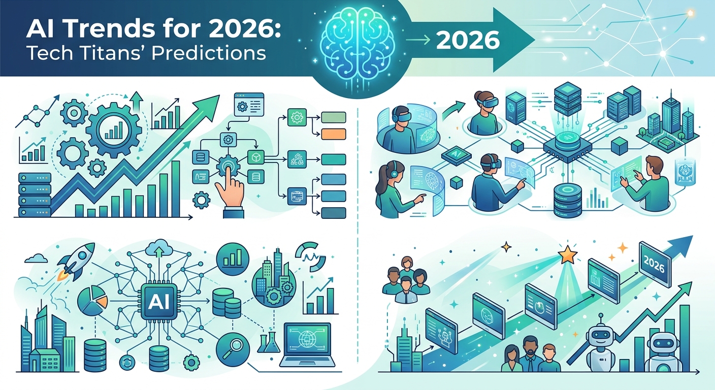 AI Trends for 2026: Tech Titans' Predictions