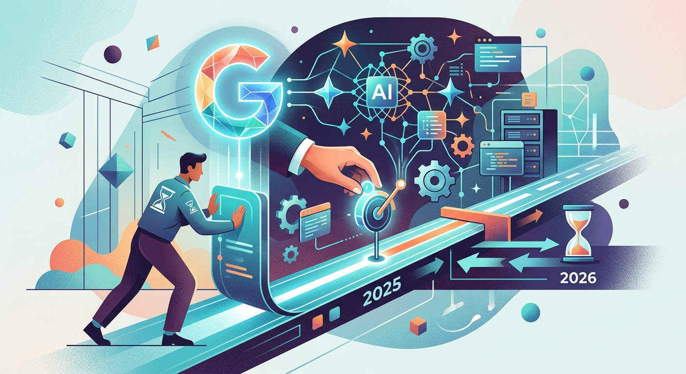 Google 把 Gemini 轉換延到 2026 年 3…