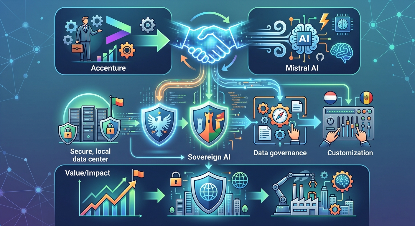 Accenture 攜手 Mistral AI 賣主權 AI
