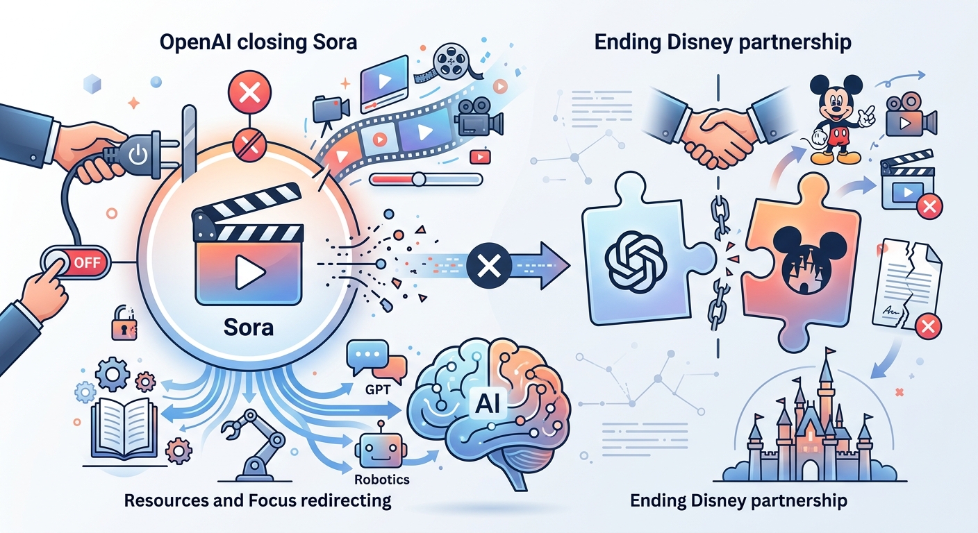 OpenAI 關閉 Sora 也砍掉 Disney 合作