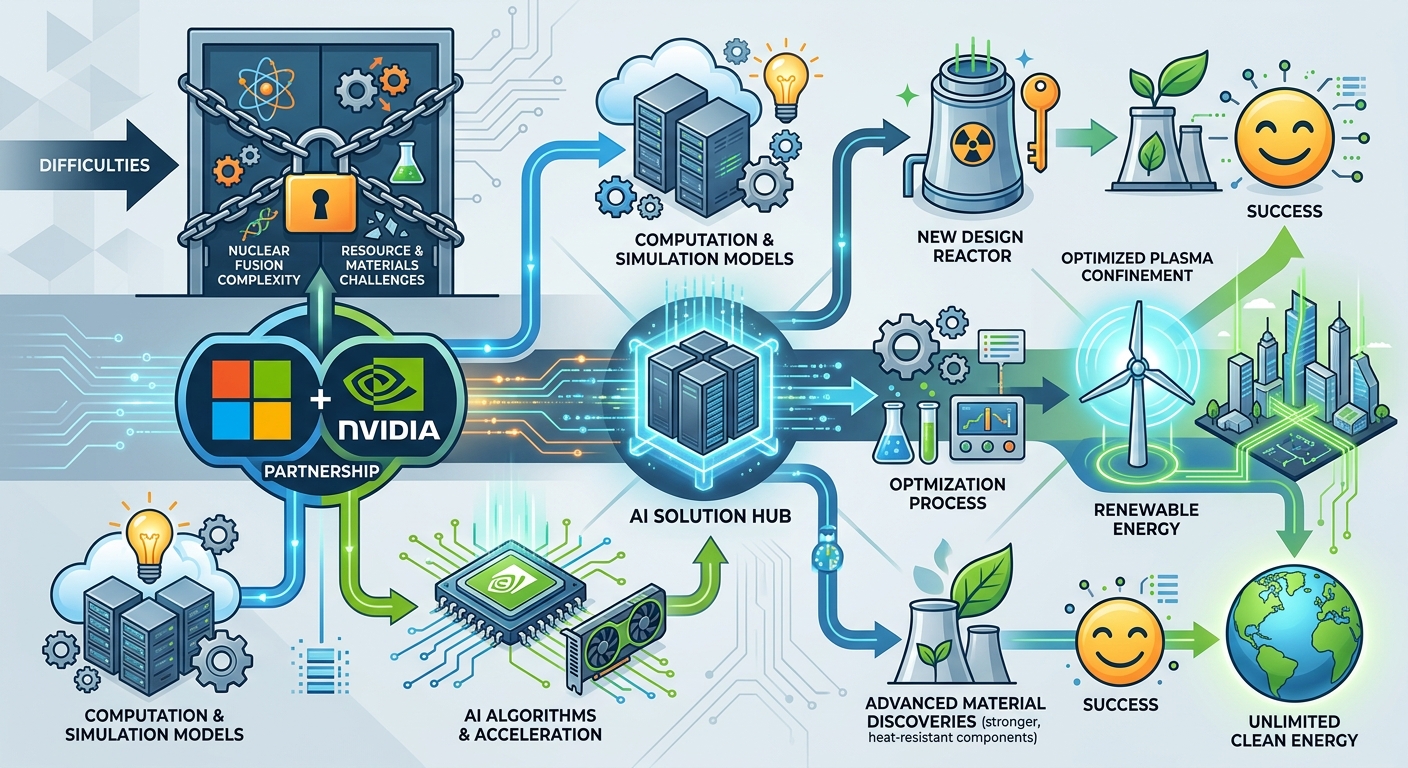 微軟與 NVIDIA 想用 AI 解核能卡關
