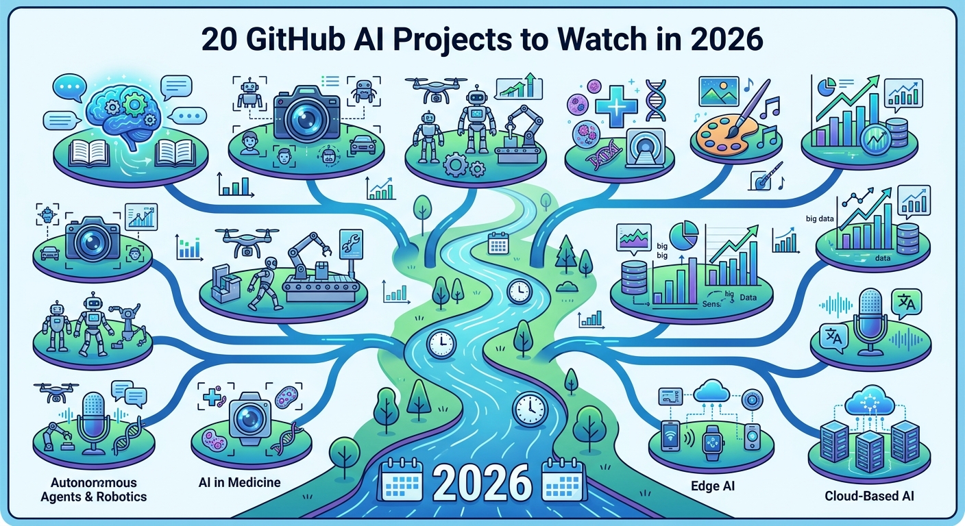 20 GitHub AI Projects to Watch in 2026