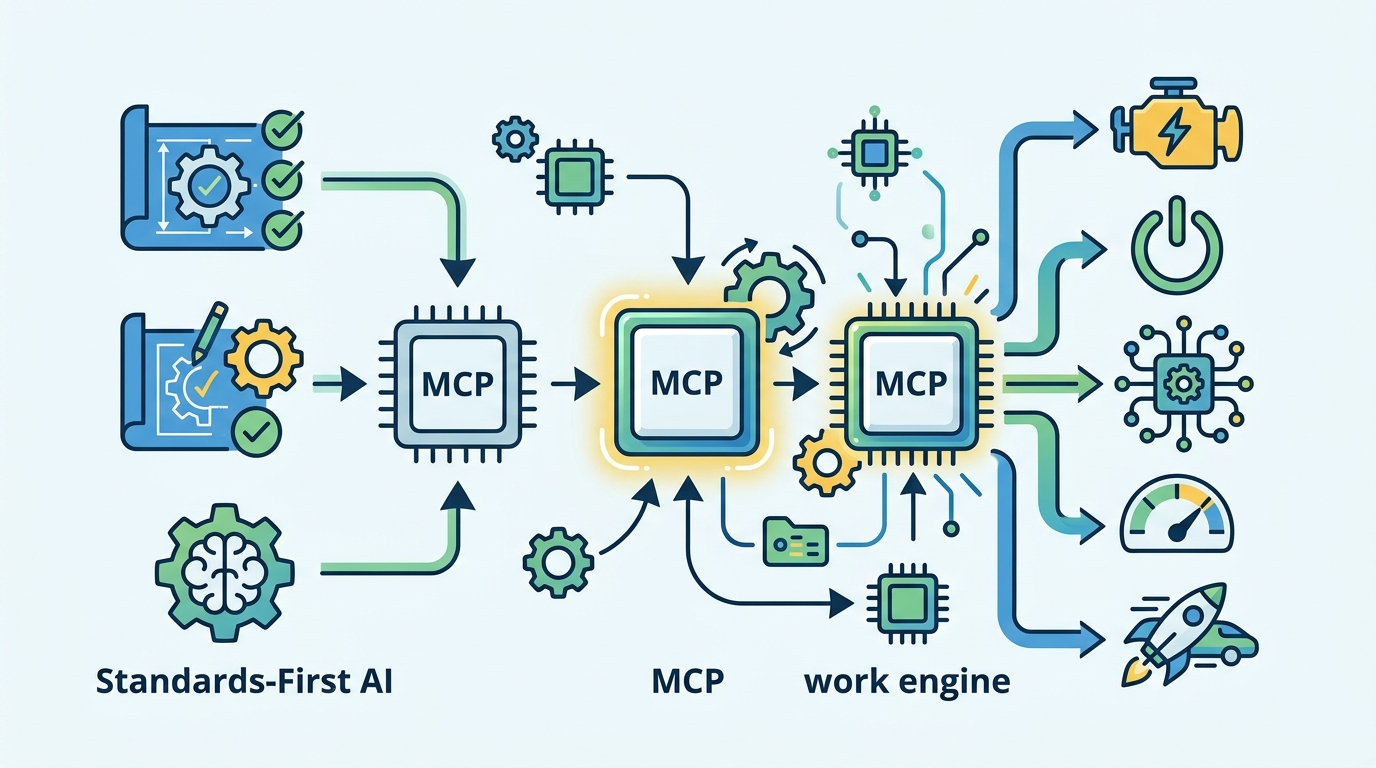 規格先行 AI 讓 MCP 變工作引擎