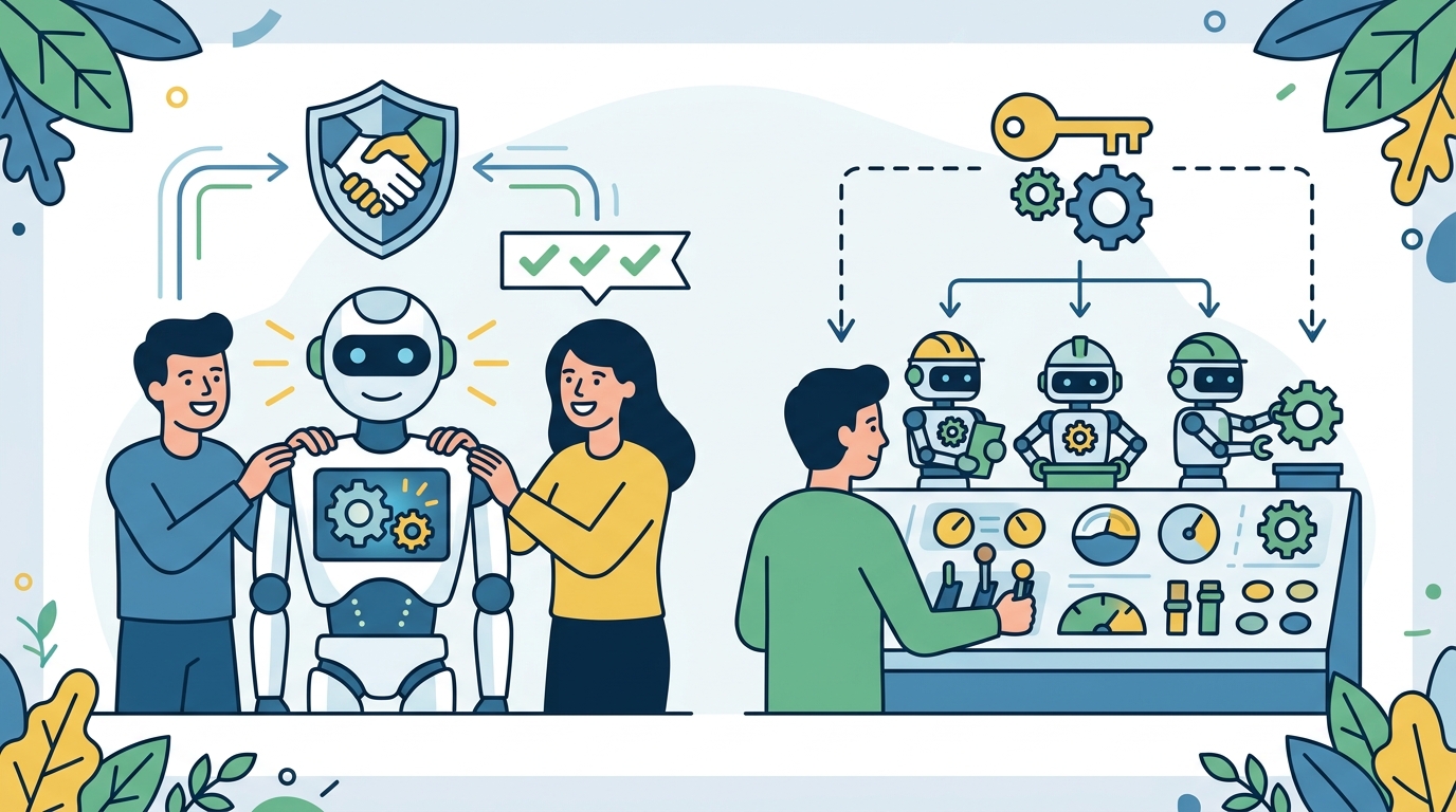 AI agents 開始講究信任與控制
