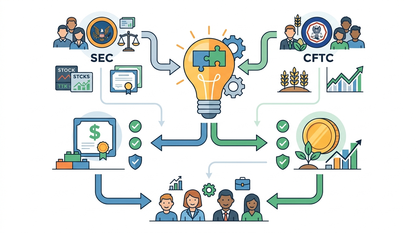 SEC 與 CFTC 釐清加密資產分類