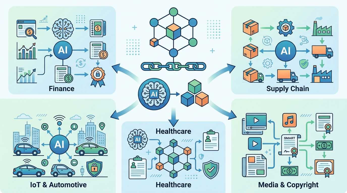 Blockchain in AI: Real Use Cases Across Industries