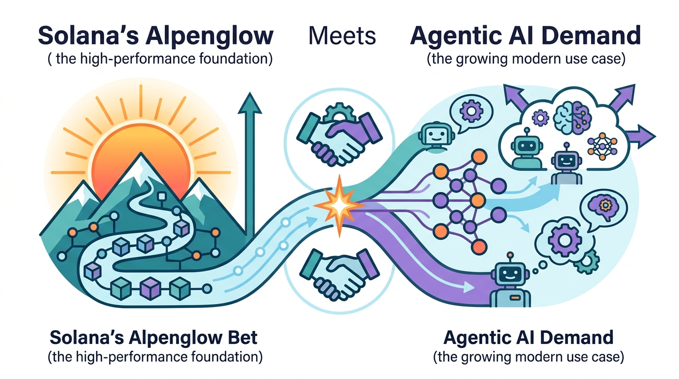 Solana’s Alpenglow Bet Meets Agentic AI Demand