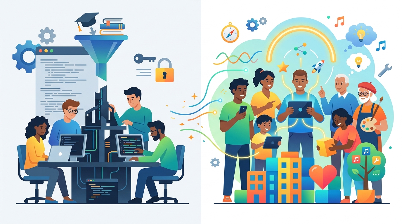 Vibe coding is changing who can build software
