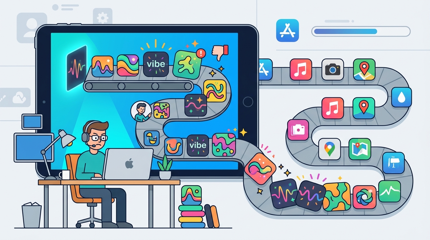 Vibe-Coded Apps Are Slowing iOS Review