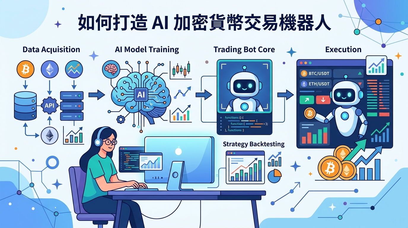 如何打造 AI 加密貨幣交易機器人