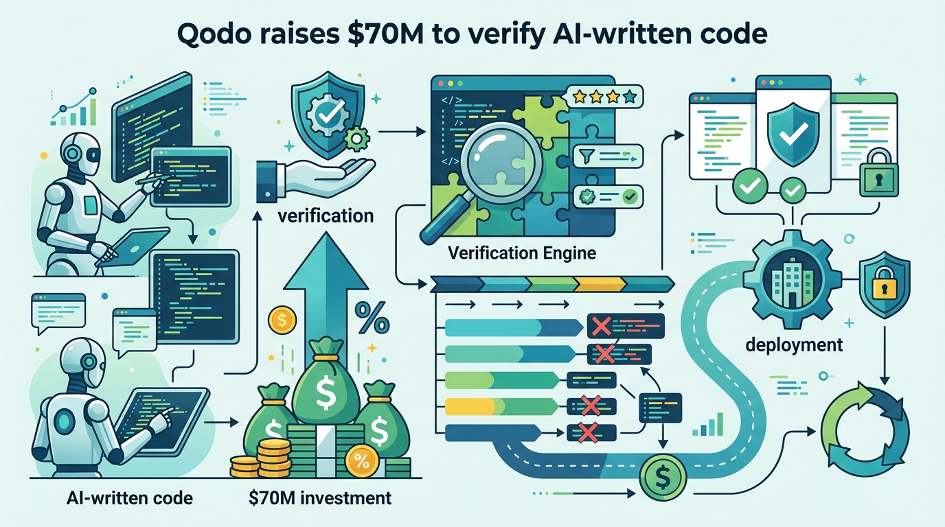 Qodo raises $70M to verify AI-written code