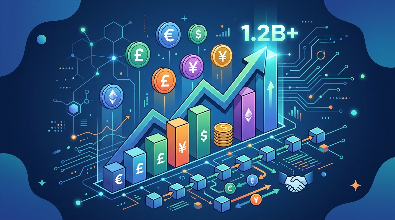 Non-Dollar Stablecoins Top $1.2B on-Chain