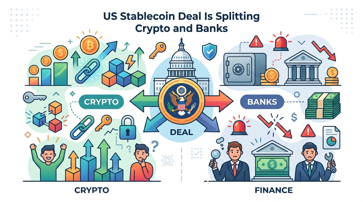 US Stablecoin Deal Is Splitting Crypto and Banks