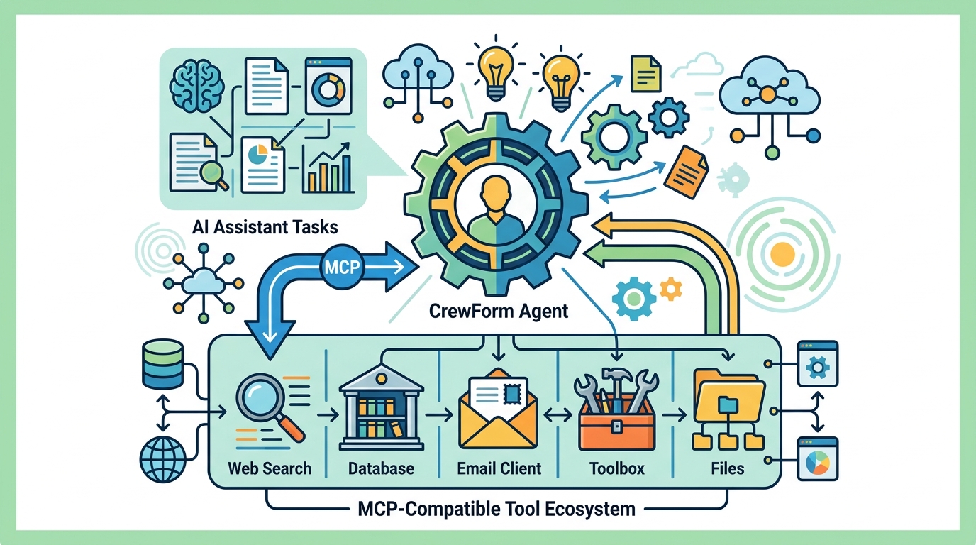 CrewForm Agents Can Now Act Like MCP Tools