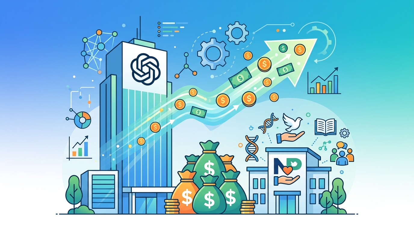 OpenAI Puts $1B Into Its Nonprofit Arm