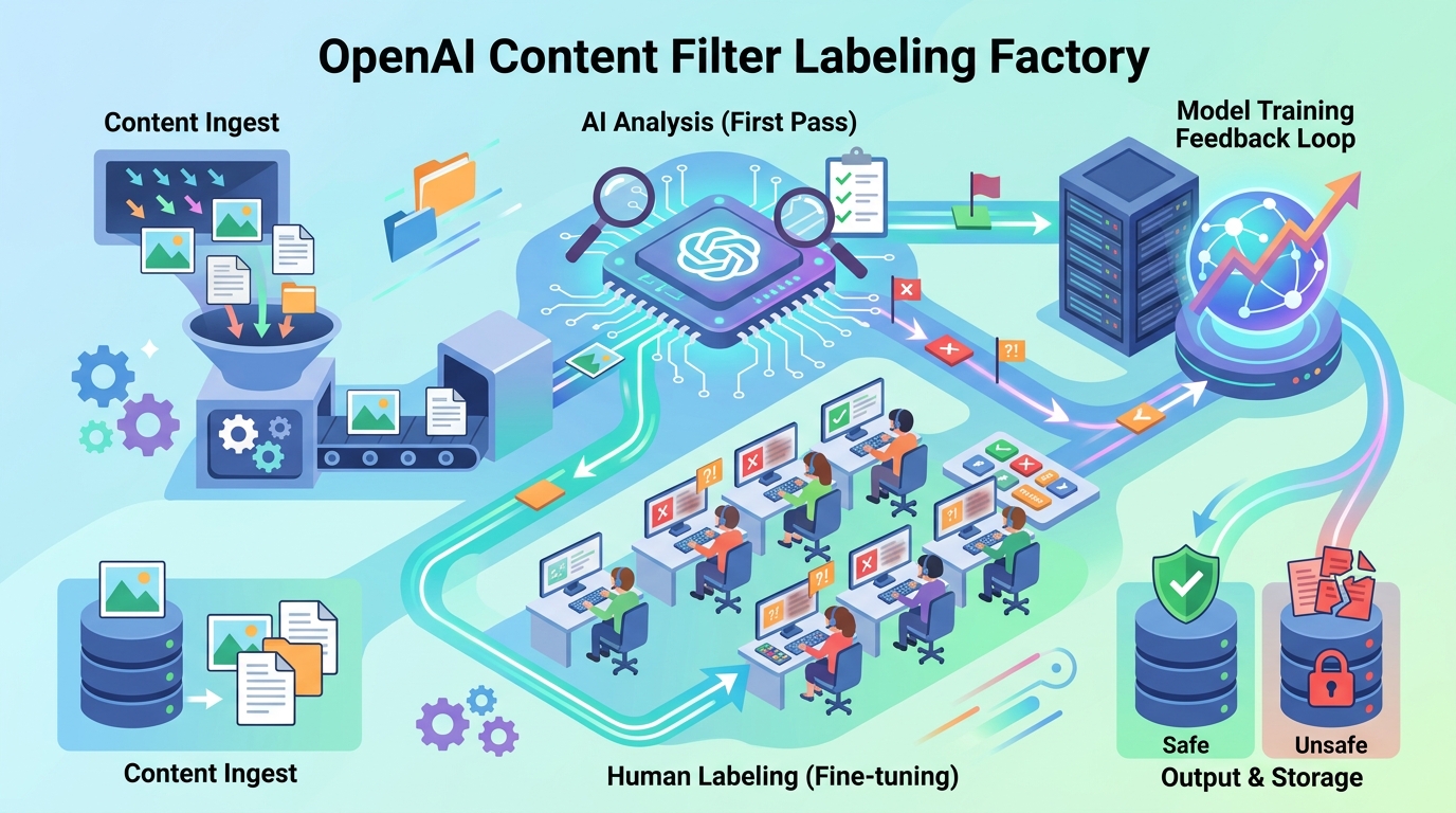 OpenAI內容過濾器的標註工廠