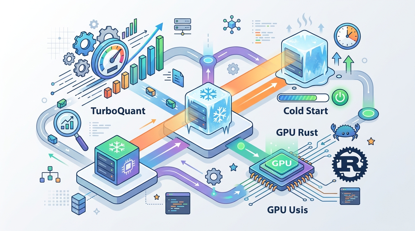TurboQuant、冷啟動與 GPU Rust