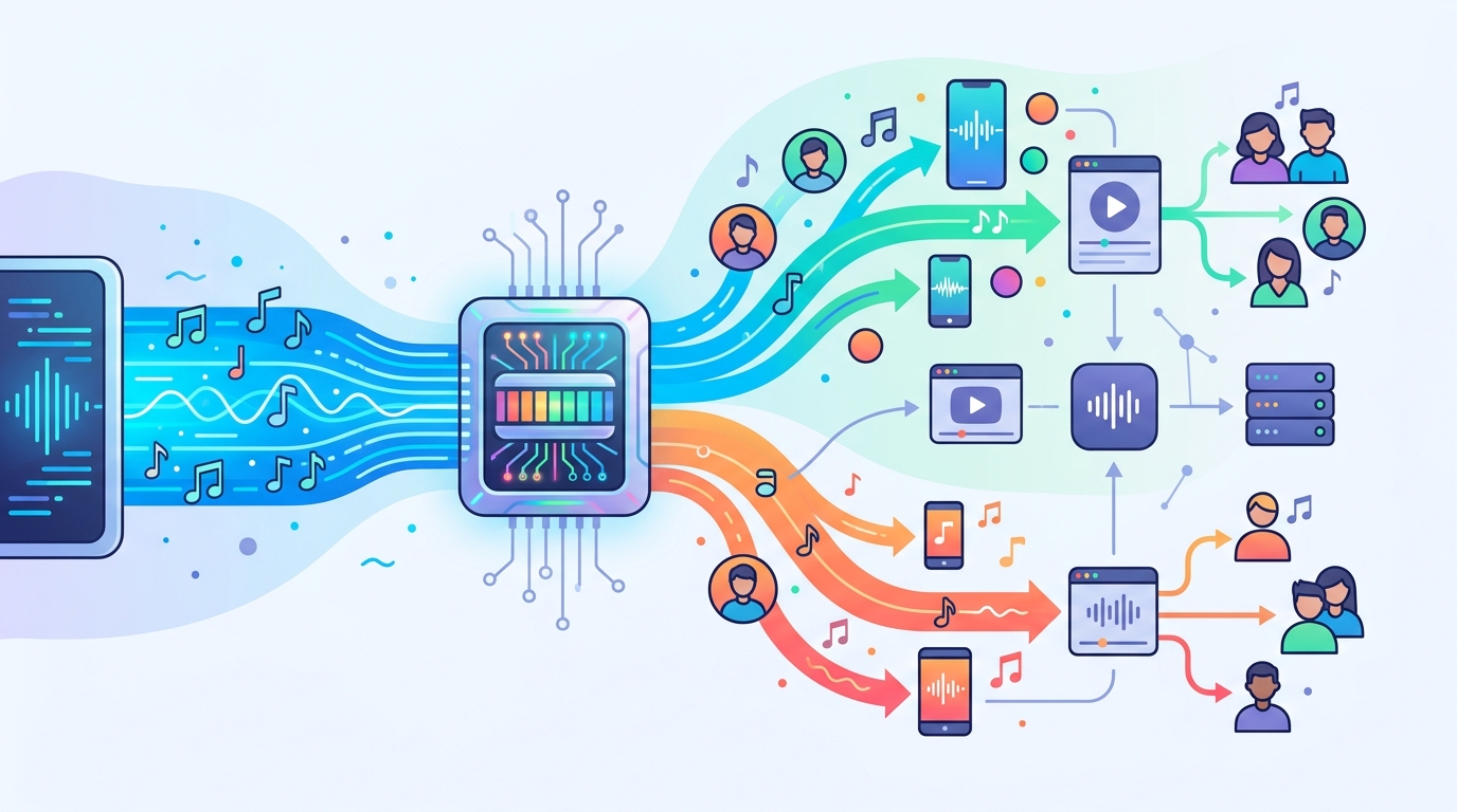 AI music is splitting streaming in real time