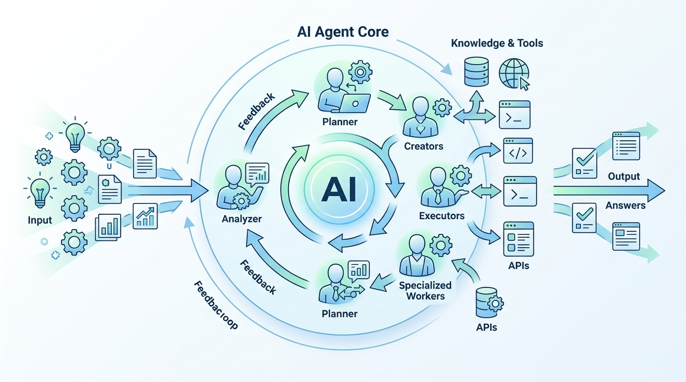 企業 AI 的 agentic workflow 在做什麼