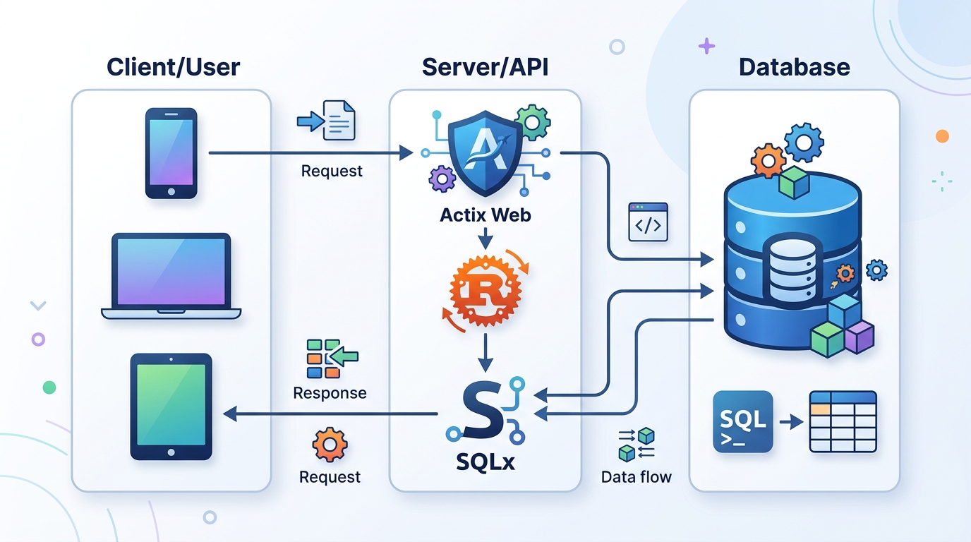 Build a Rust REST API with Actix, SQLx, Postgres
