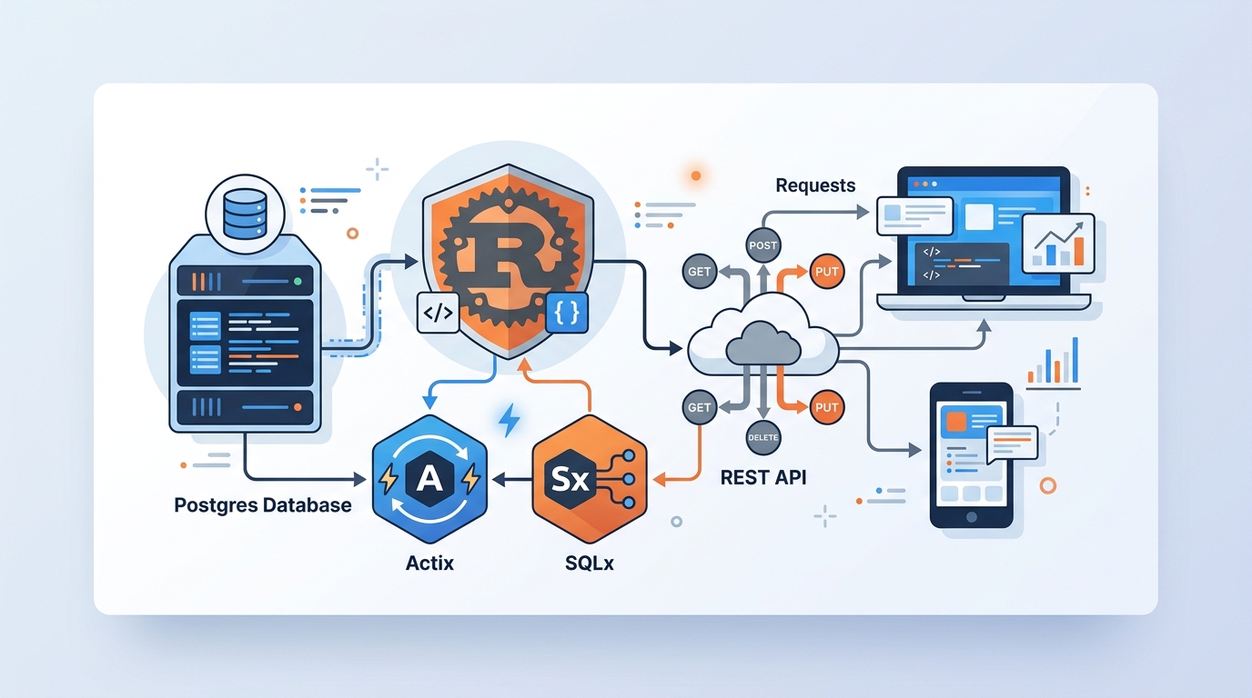 Build a Rust REST API with Actix, SQLx, Postgres