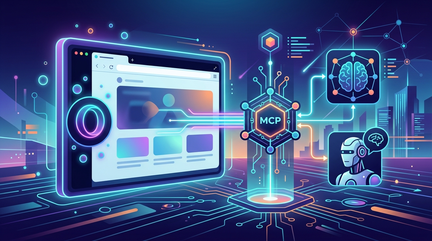 Opera Neon adds MCP support for AI clients