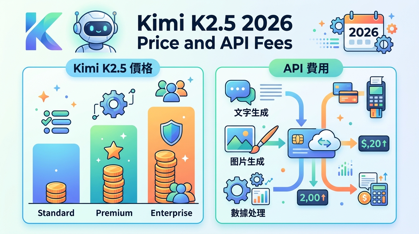 Kimi K2.5 2026 價格與 API 費用