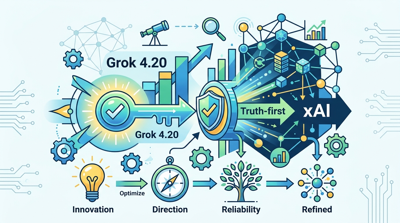 Grok 4.20 pushes xAI’s truth-first bet
