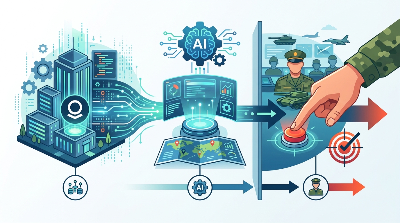 Palantir 說軍方自己決定 AI 打擊