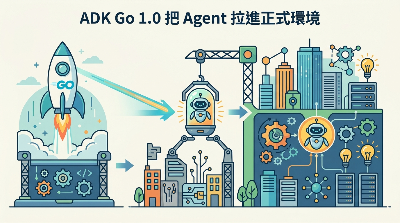 ADK Go 1.0 把 Agent 拉進正式環境