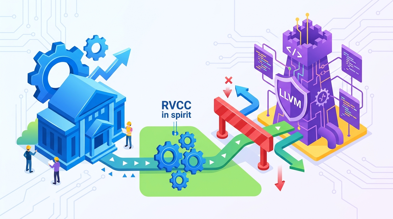 RVCC 想加速 RISC-V 調校，LLVM 先打槍