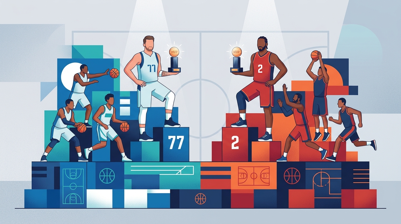 NBA MVP之爭，拼的是陣容底盤
