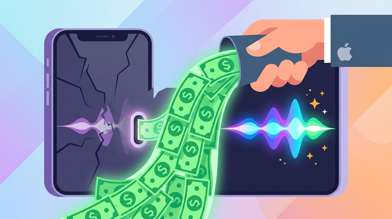Apple 花 10 億美元救 Siri