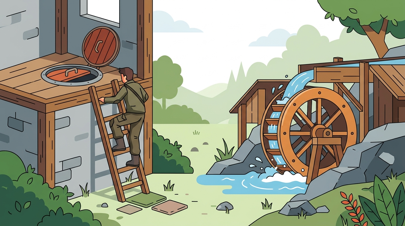 Rust 4 月更新：梯子艙門與水輪來了