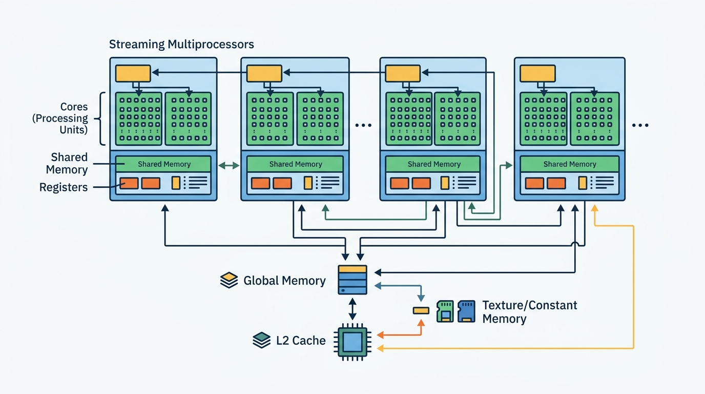 CUDA Architecture Explained: SMs, Cores, Memory
