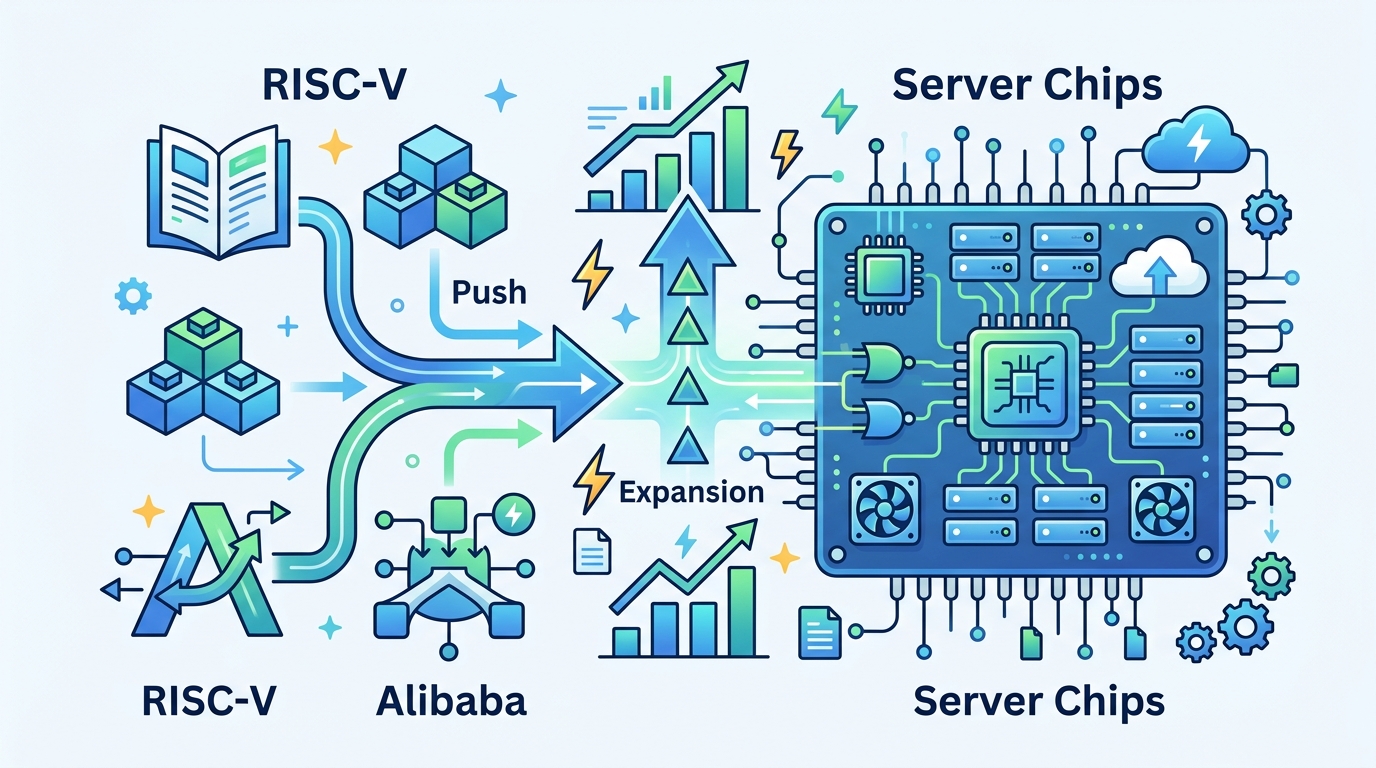 Alibaba’s RISC-V AI CPU Pushes Into Server Chips