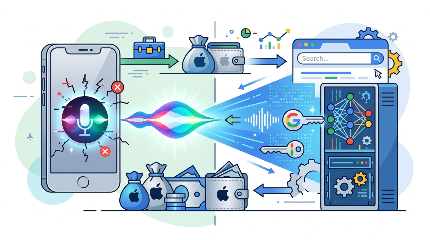 Apple Pays Google $1B to Fix Siri