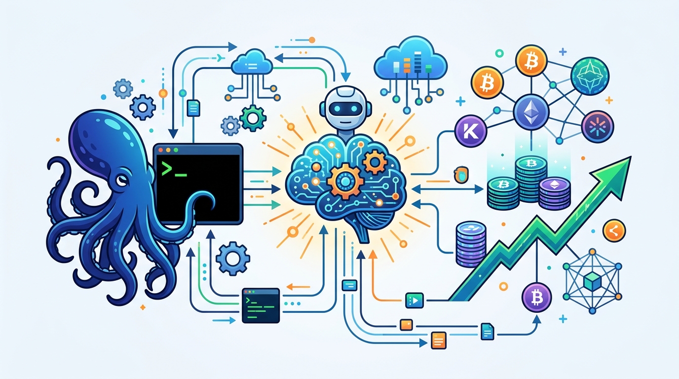 Kraken CLI 讓 AI 交易加密貨幣