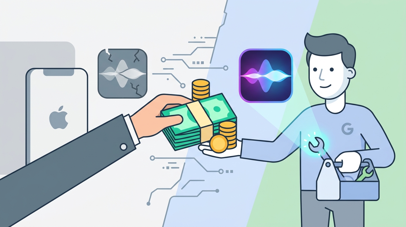 Apple Pays Google $1B to Fix Siri
