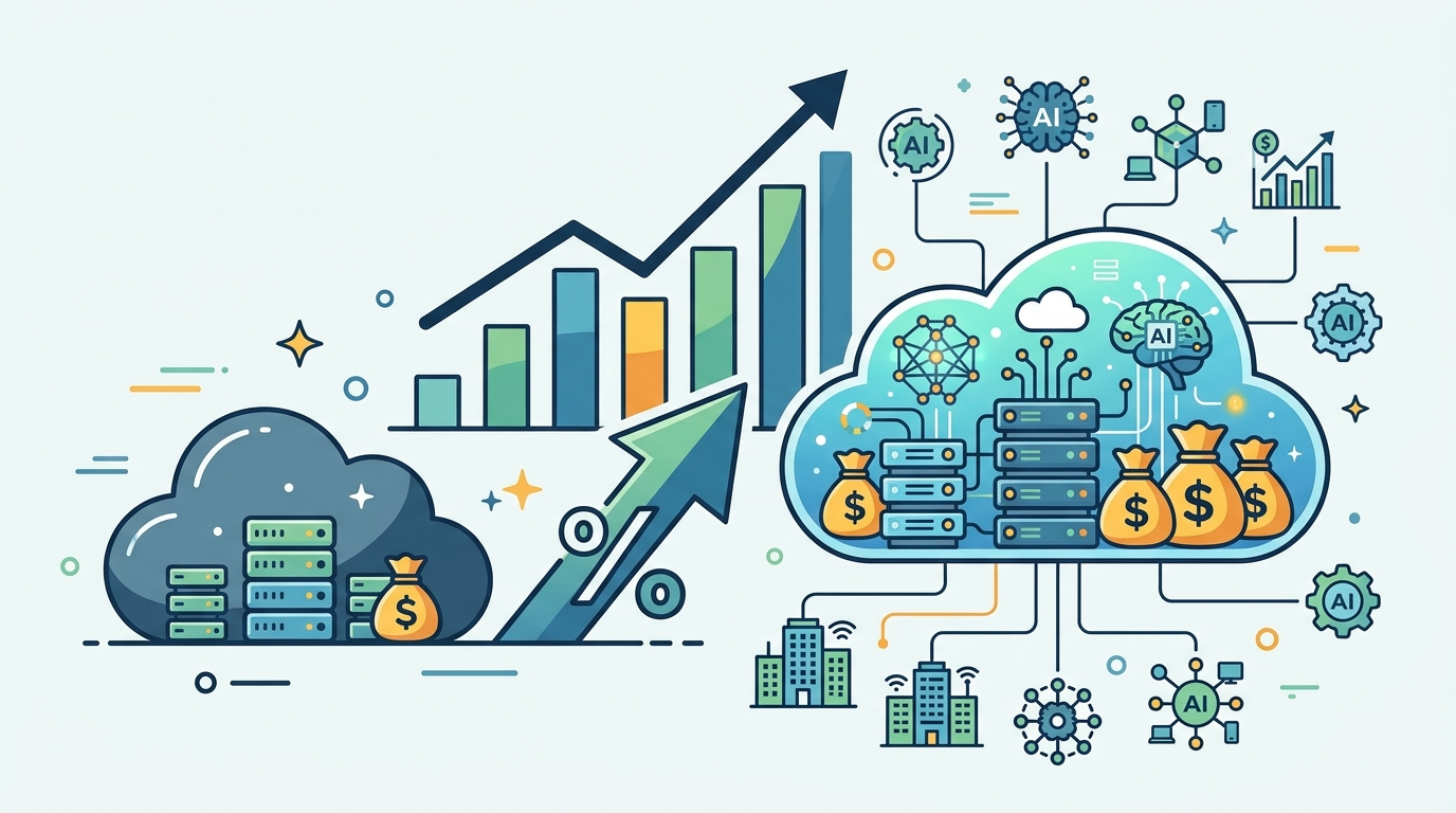 Cloud infrastructure spend jumps 29% on AI demand