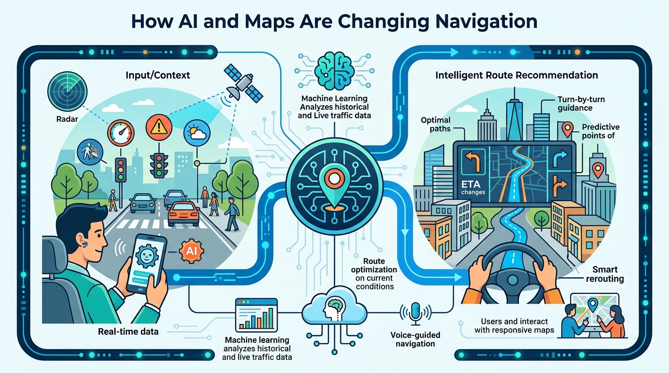 How AI and Maps Are Changing Navigation
