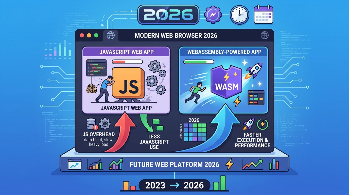 WebAssembly in 2026: Faster Web Apps, Less JavaScript