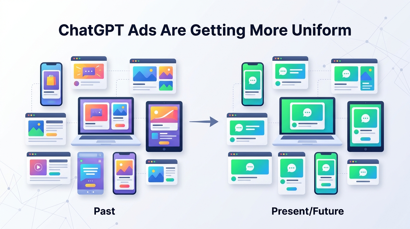 ChatGPT Ads Are Getting More Uniform