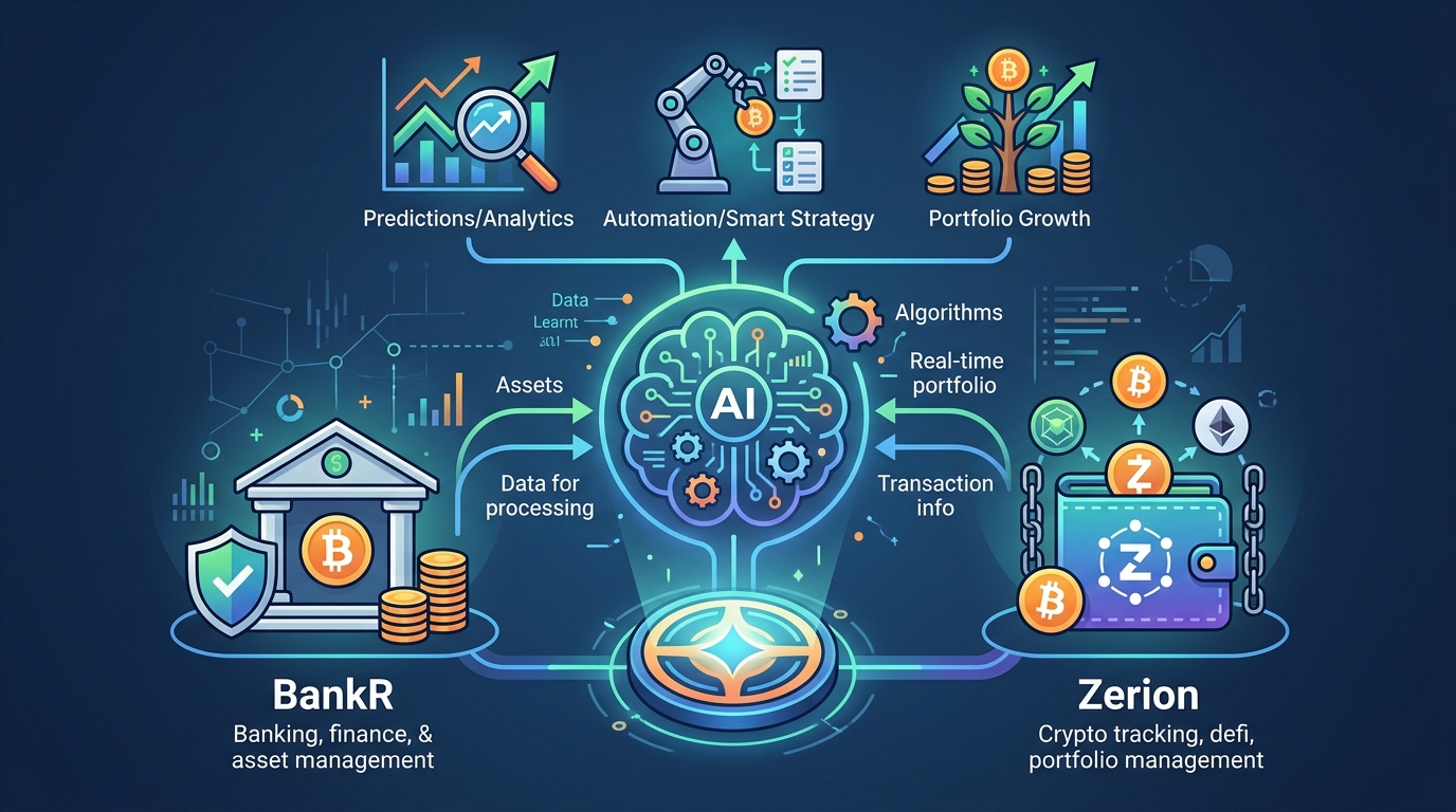 用 Bankr 和 Zerion 打造 Crypto AI…