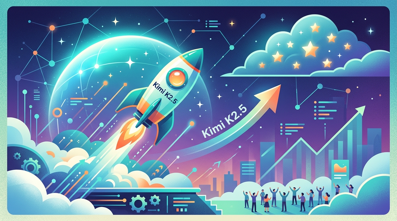 Kimi K2.5 上線：開源模型打進第一梯隊