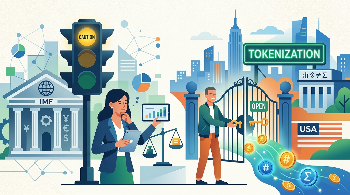 IMF 要求謹慎，美國開放 Tokenization