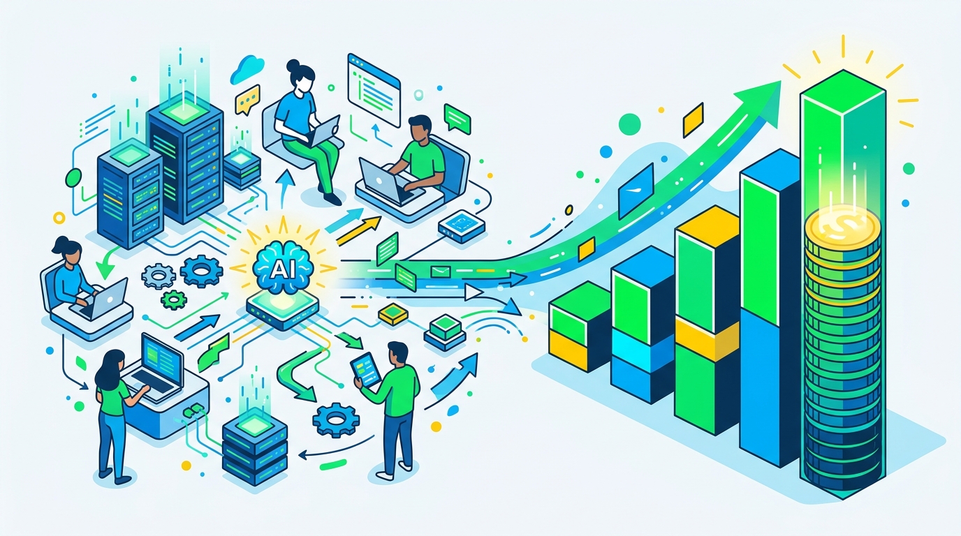 ServiceNow 的 AI 服務台賭注，真的賺到錢