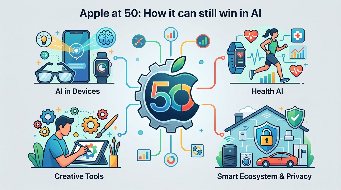 Apple at 50: How it can still win in AI