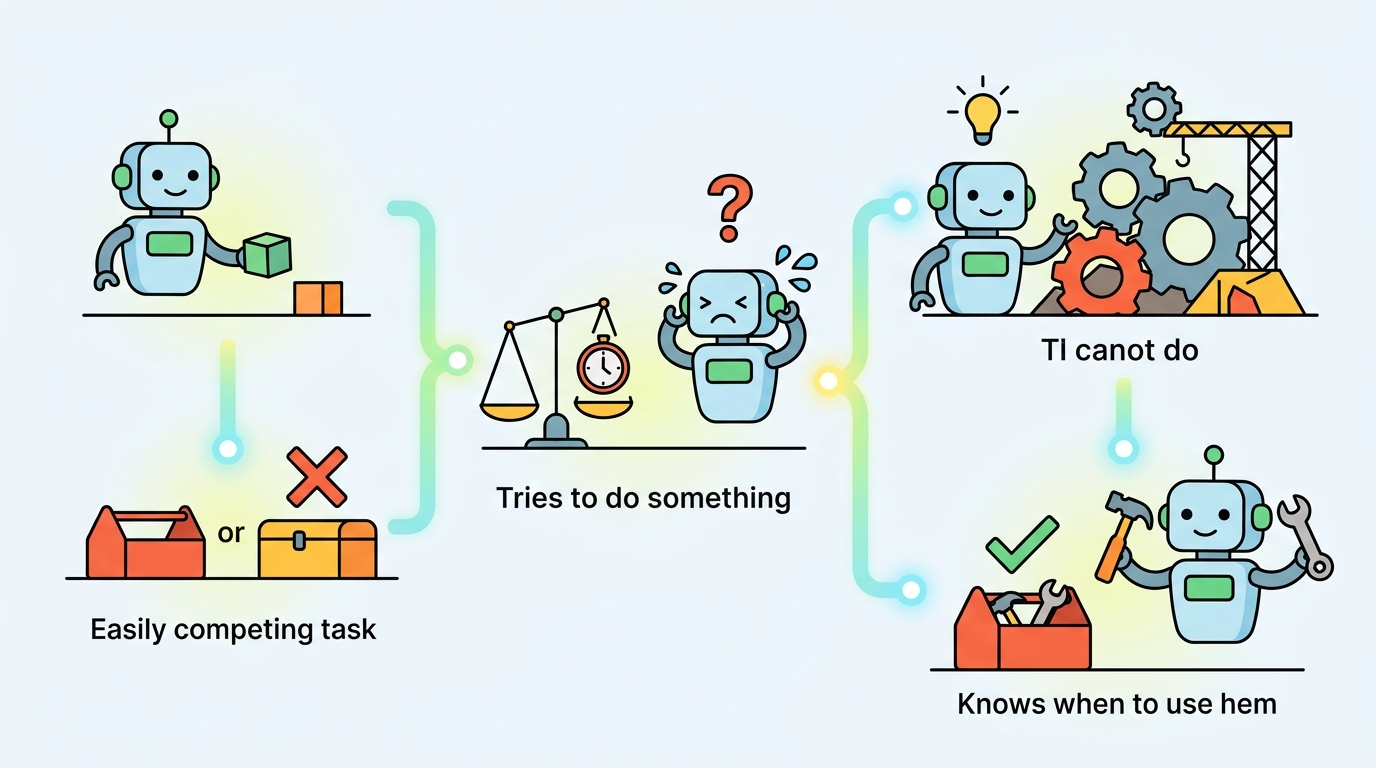 教代理何時別叫工具