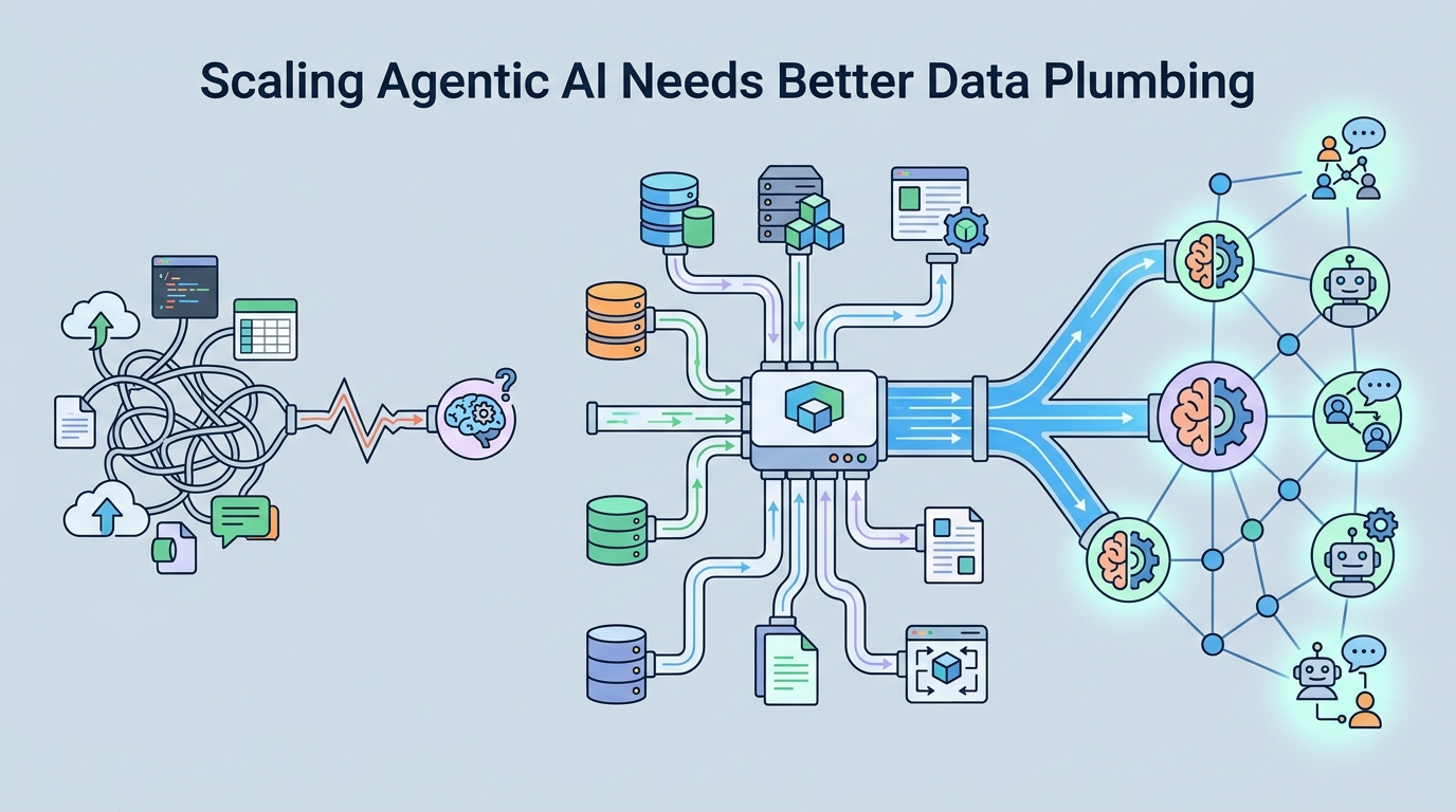 Scaling Agentic AI Needs Better Data Plumbing